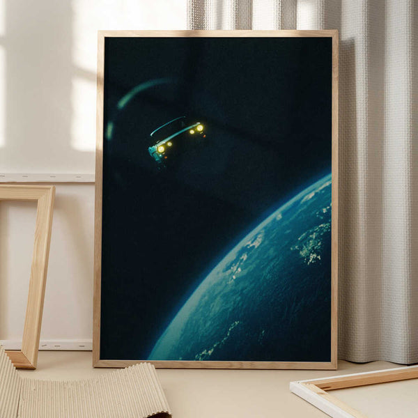 Tablou înramat „Road Trip In Space” de Taudalpoi