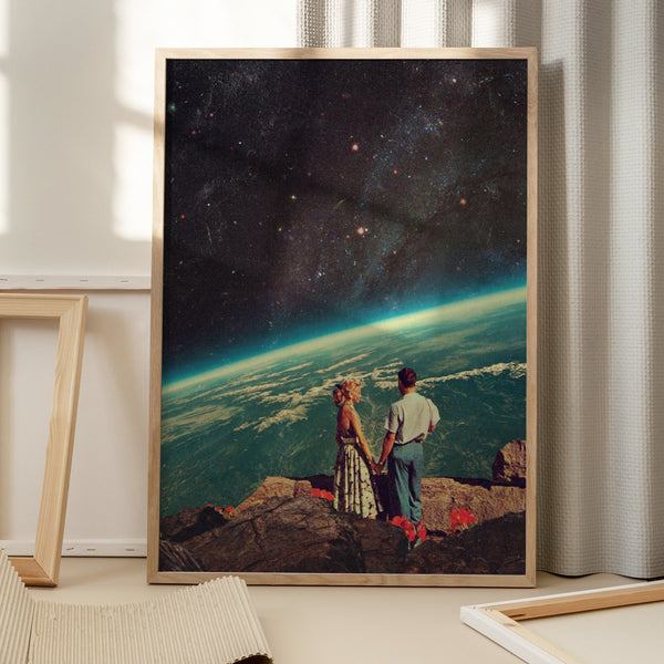 Tablou înramat „Love” de Frank Moth