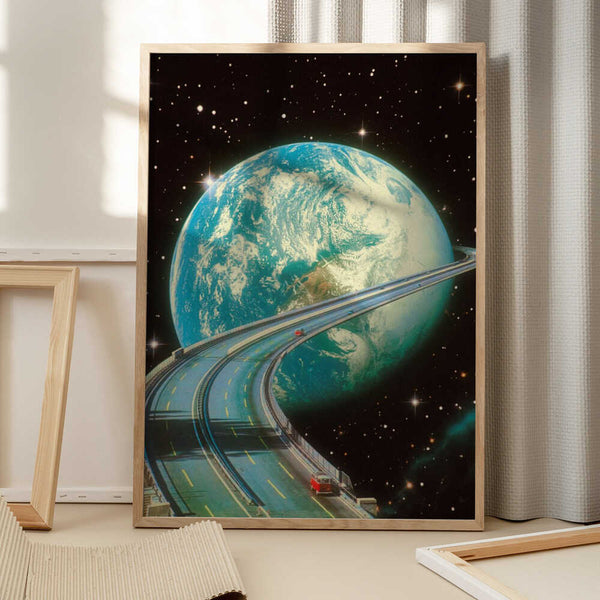 Tablou înramat „Highway Home” de Taudalpoi