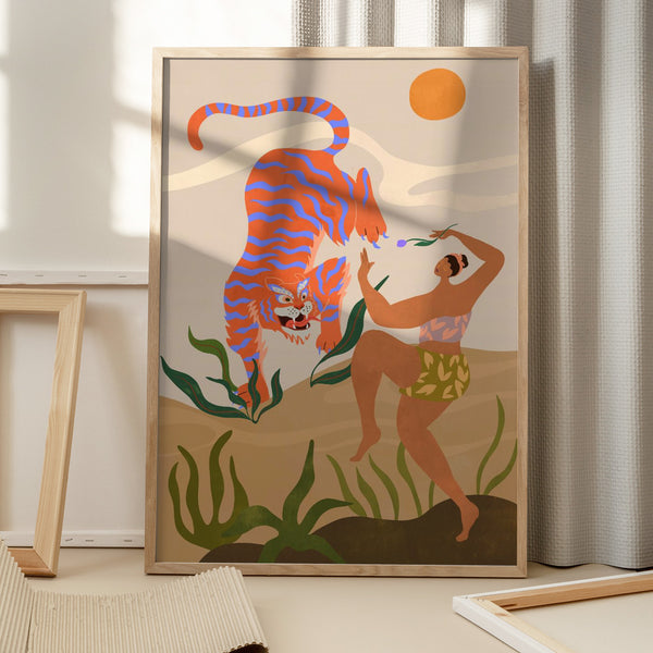 Tablou înramat „Dance With Me” de Arty Guava