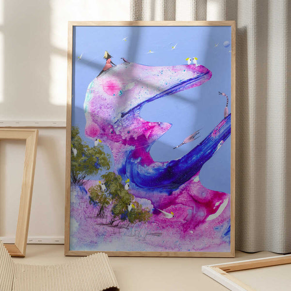 Tablou înramat „Reach for your dreams” de Adam Bogusz