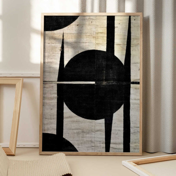 Tablou înramat „Geometric Harmony” de Treechild