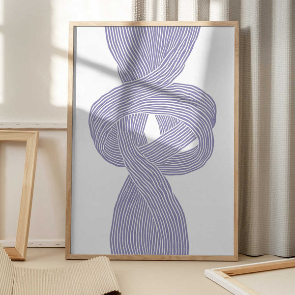 Tablou înramat „Entwined Currents” de Treechild