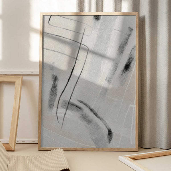 Tablou înramat „Gestual #5” de Alma