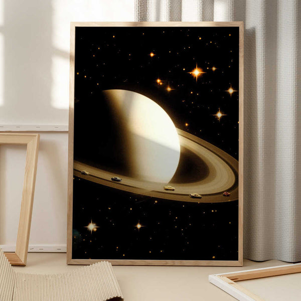 Tablou înramat „Saturn Riders II” de Taudalpoi