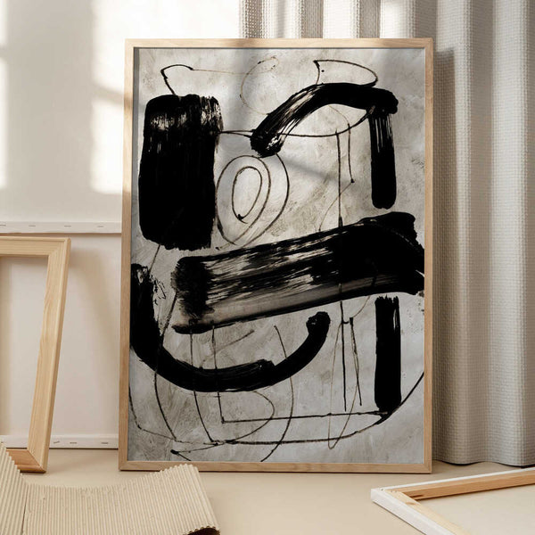 Tablou înramat „Vintage Abstract” de Dan Hobday