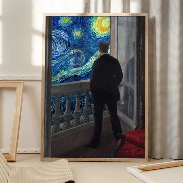 Tablou înramat „Starry Night View” de Dikhotomy