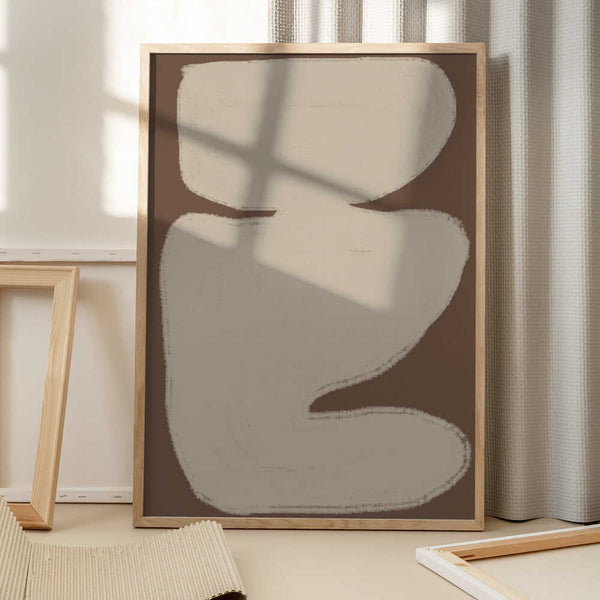 Tablou înramat „Abstract Whisper” de THE MIUUS STUDIO