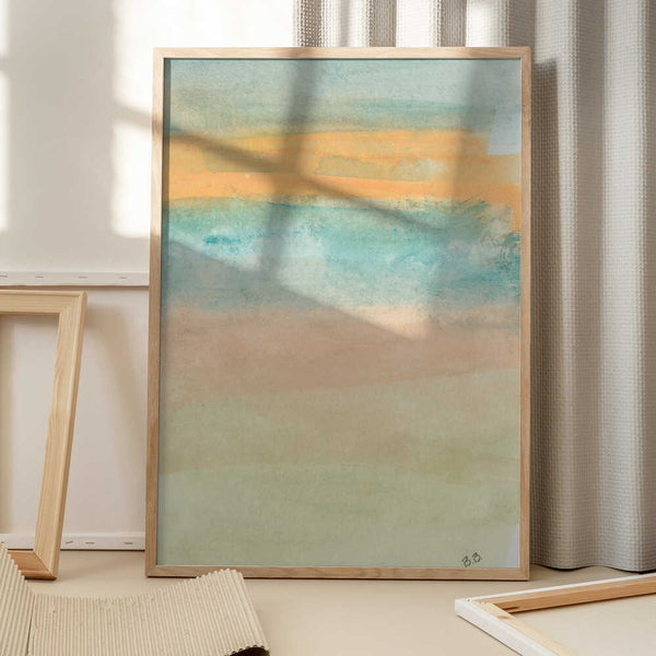 Tablou înramat „Find Your Way 1” de Bronwyn Baker