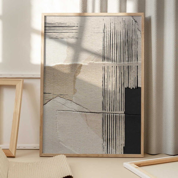 Tablou înramat „Paper Abstract” de Dan Hobday