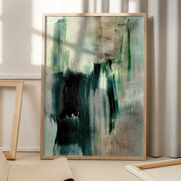 Tablou înramat „Verde 3” de Dan Hobday