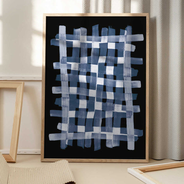 Tablou înramat „The Grid 5X” de Mareike Böhmer