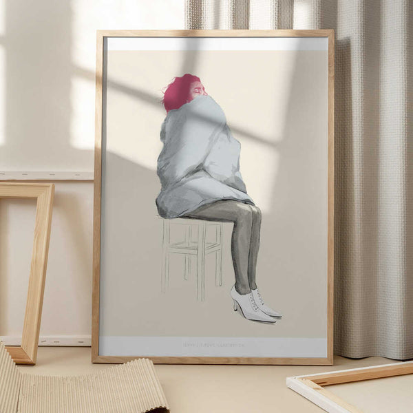 Tablou înramat „Jlr Roastytoasty Copy 2” de Jenny Liz Rome