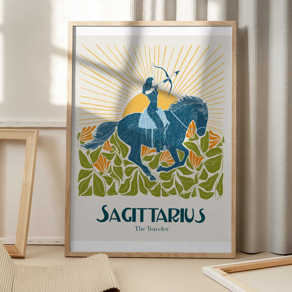 Tablou înramat „Jlr Sagittarius Copy” de Jenny Liz Rome