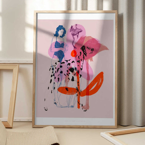 Tablou înramat „Jlr Collage3” de Jenny Liz Rome