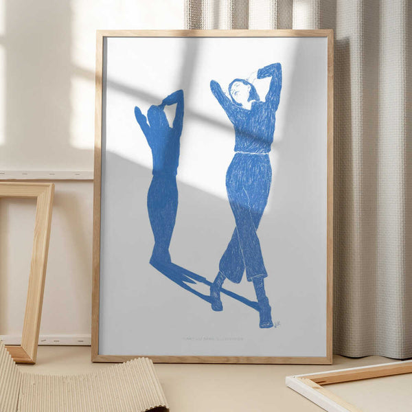 Tablou înramat „Jlr Dancing8 Copy” de Jenny Liz Rome