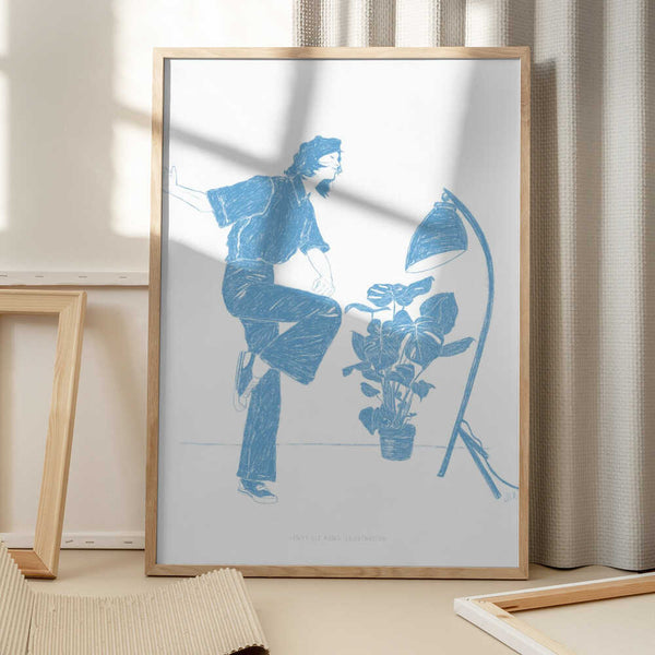 Tablou înramat „Jlr Dancing4 Copy” de Jenny Liz Rome