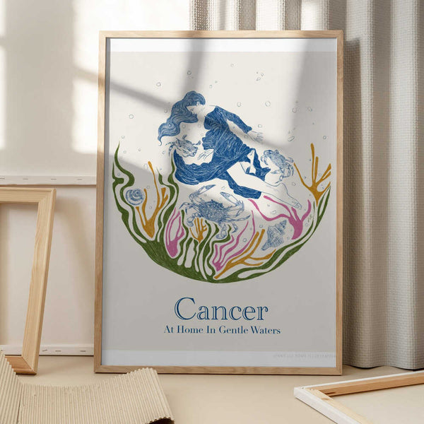 Tablou înramat „Jlr Cancer Copy” de Jenny Liz Rome