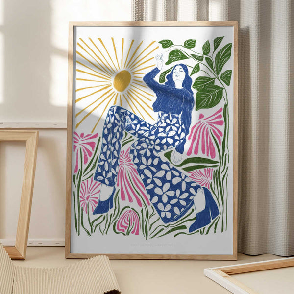 Tablou înramat „Jlr Gloria” de Jenny Liz Rome