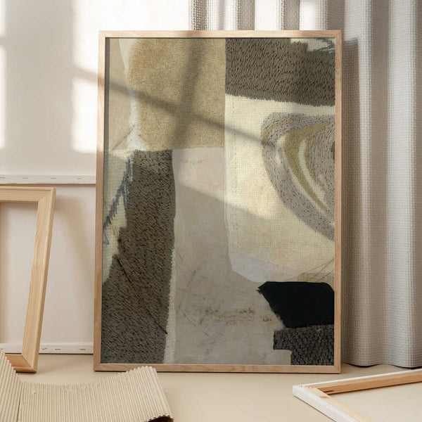 Tablou înramat „Overlay Abstract” de Dan Hobday