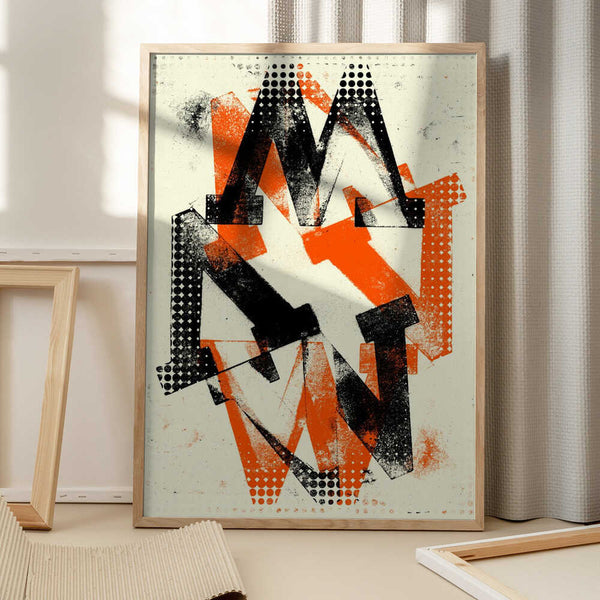 Tablou înramat „Bold Chaos” de Petr Strnad