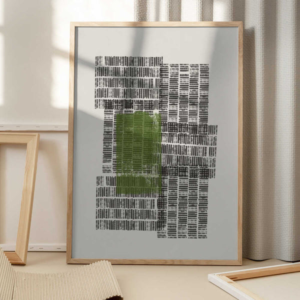 Tablou înramat „Intersecting Patterns” de THE MIUUS STUDIO