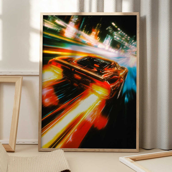 Tablou înramat „Street Racers” de Taudalpoi