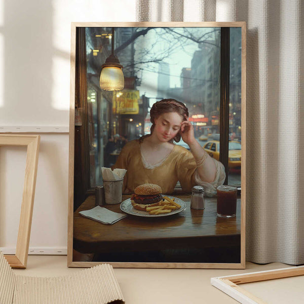 Tablou înramat „Diner disappointment” de Dikhotomy