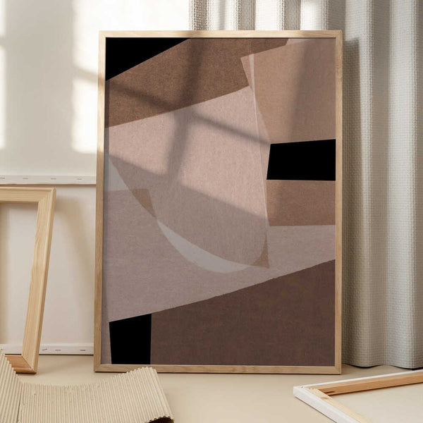 Tablou înramat „Collage Abstract” de Dan Hobday