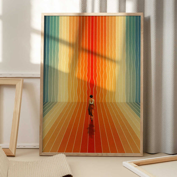 Tablou înramat „Here I Come” de Taudalpoi