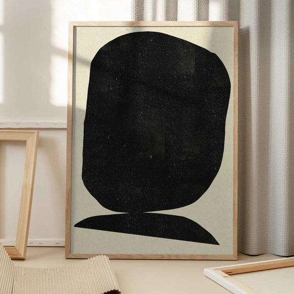 Tablou înramat „Shadowed Abstraction” de THE MIUUS STUDIO