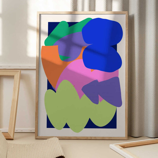 Tablou înramat „HARMONIE VISUELLE” de RS LAB STUDIO