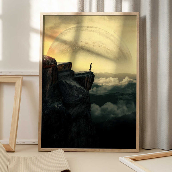 Tablou înramat „Space Mountain” de Taudalpoi