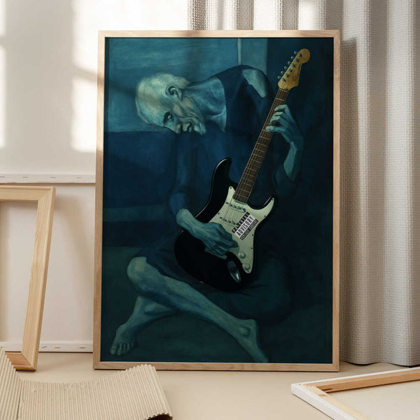 Tablou înramat „The Old Rocker” de Dikhotomy