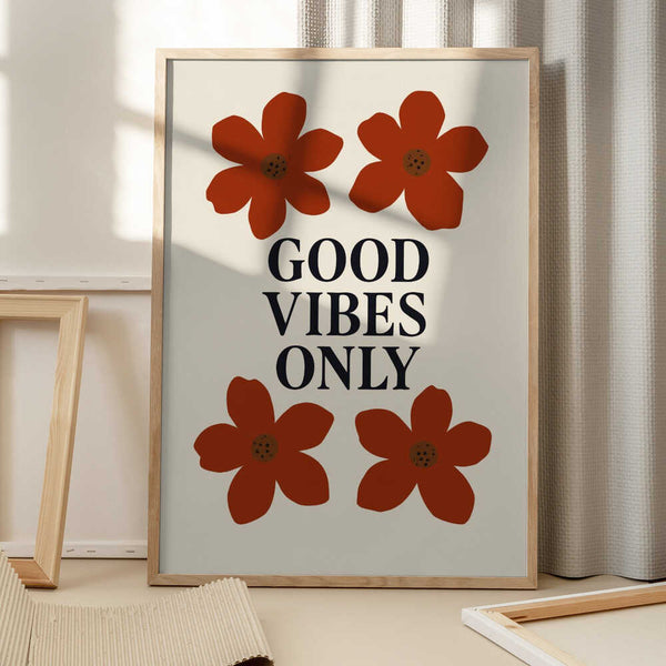 Tablou înramat „Floral Positivity” de Treechild