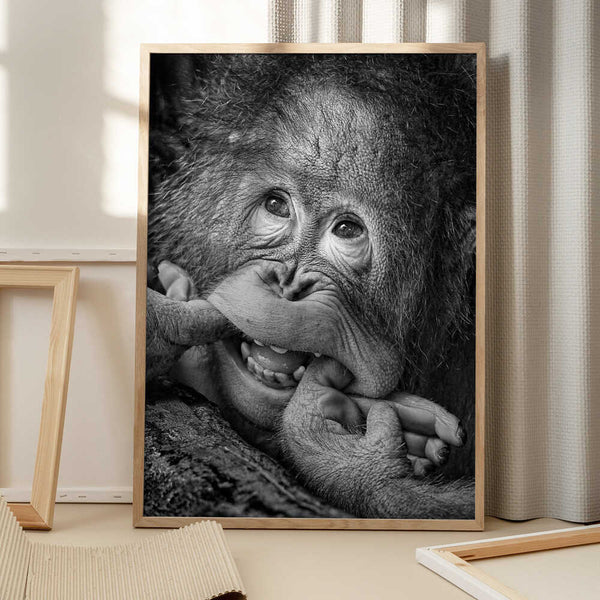 Tablou înramat „Big Smile.....please” de Angela Muliani Hartojo