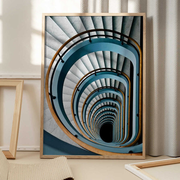 Tablou înramat „Black hole” de Jef Van den Houte