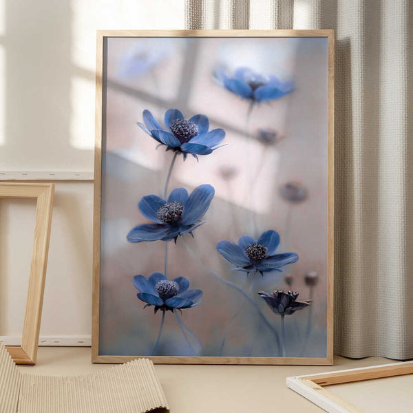 Tablou înramat „Cosmos blue” de Mandy Disher