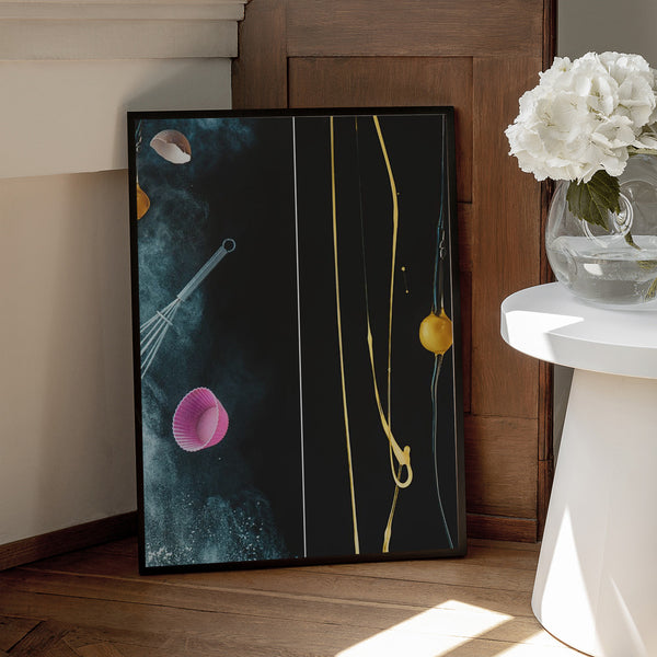 Tablou înramat „Kitchen mess” de Dina Belenko