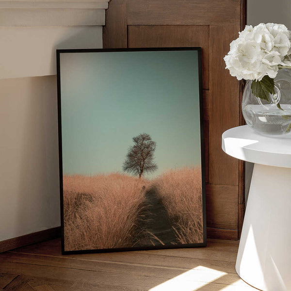 Tablou înramat „Grass and Path” de Jaap van den Helm