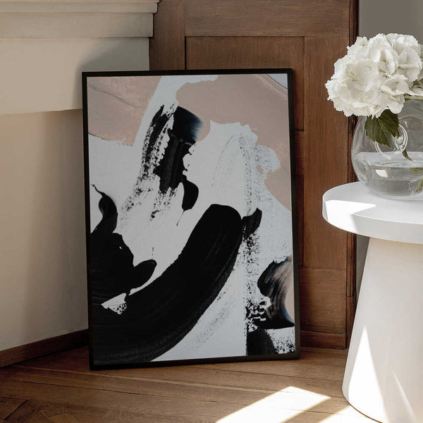 Tablou înramat „Monochrome Dance” de uplusmestudio