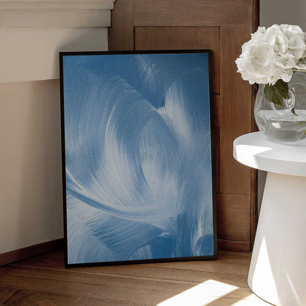 Tablou înramat „Acrylic Waves” de uplusmestudio