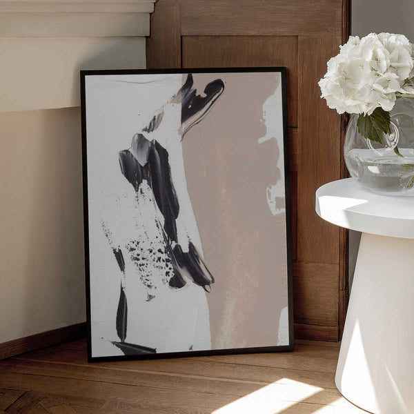 Tablou înramat „Monochrome Elegance” de uplusmestudio