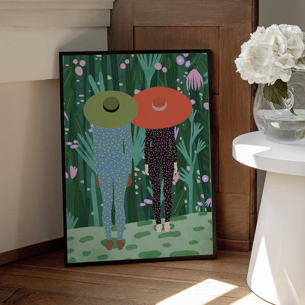 Tablou înramat „Jungle Pijamas” de Jota de jai