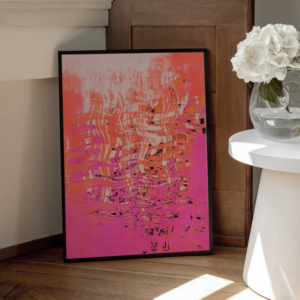 Tablou înramat „Vibrant Waves” de Treechild