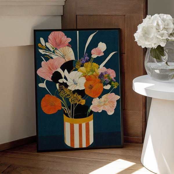 Tablou înramat „Vivid Blossoms” de Treechild