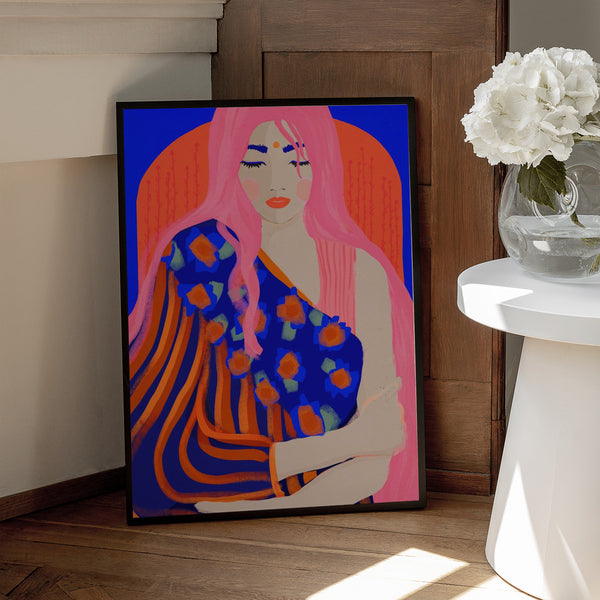 Tablou înramat „Vibrant Serenity” de Treechild