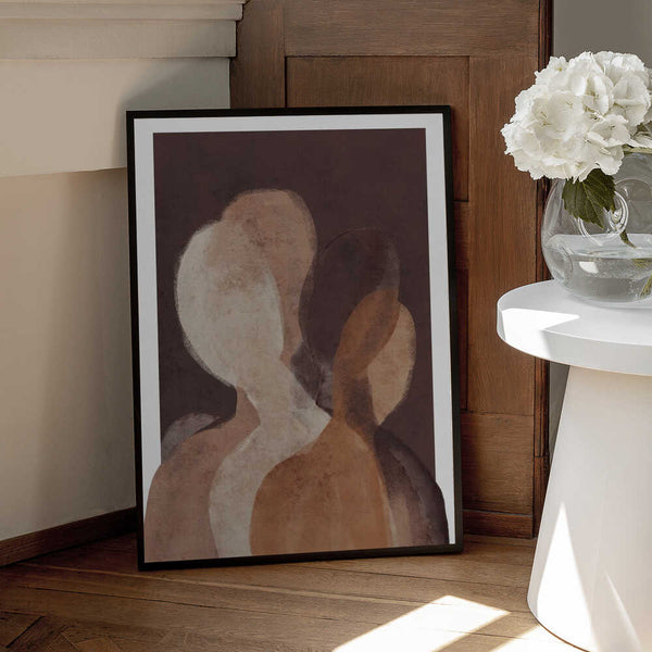 Tablou înramat „Layered Shadows” de Treechild