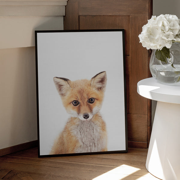 Tablou înramat „Baby Fox” de Kathrin Pienaar