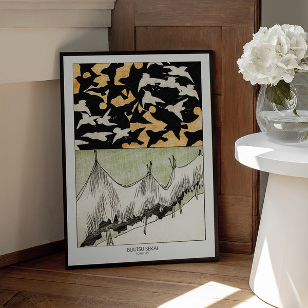 Tablou înramat „Forest Life” de Bijutsu Sekai